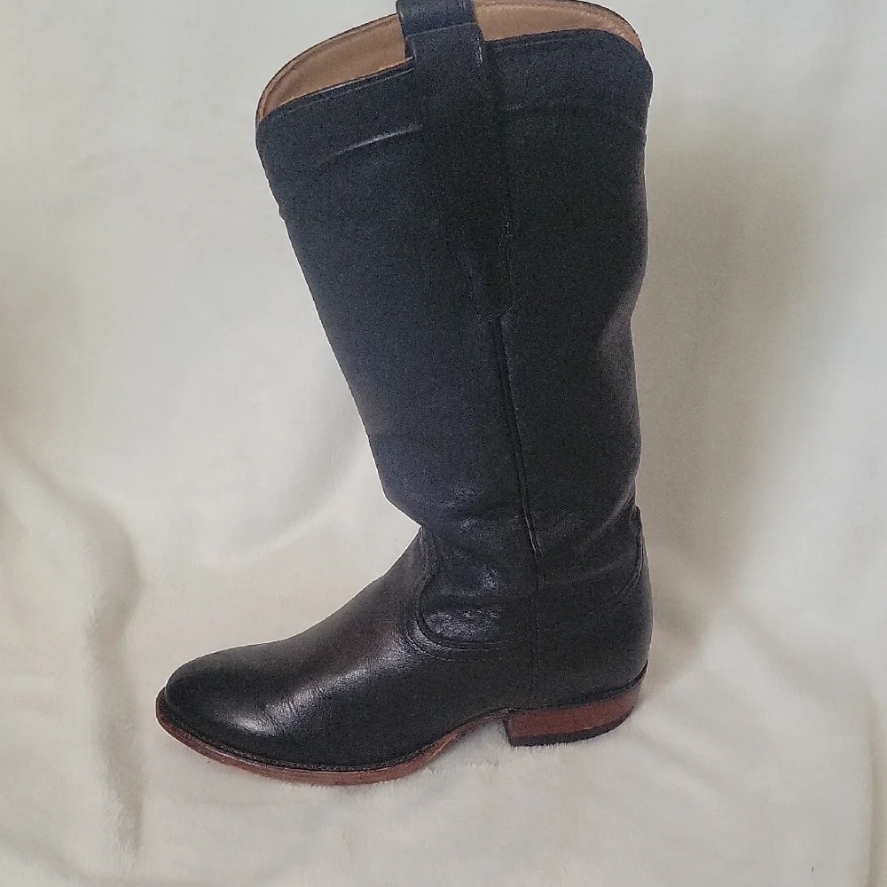 Tecovas Black Leather  Boots